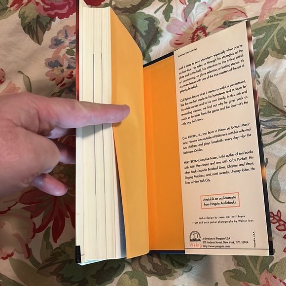 The Only Way I Know Cal Ripken Jr Hardcover Baseball Orioles + Baseball Card NEW - Picture 5 of 12